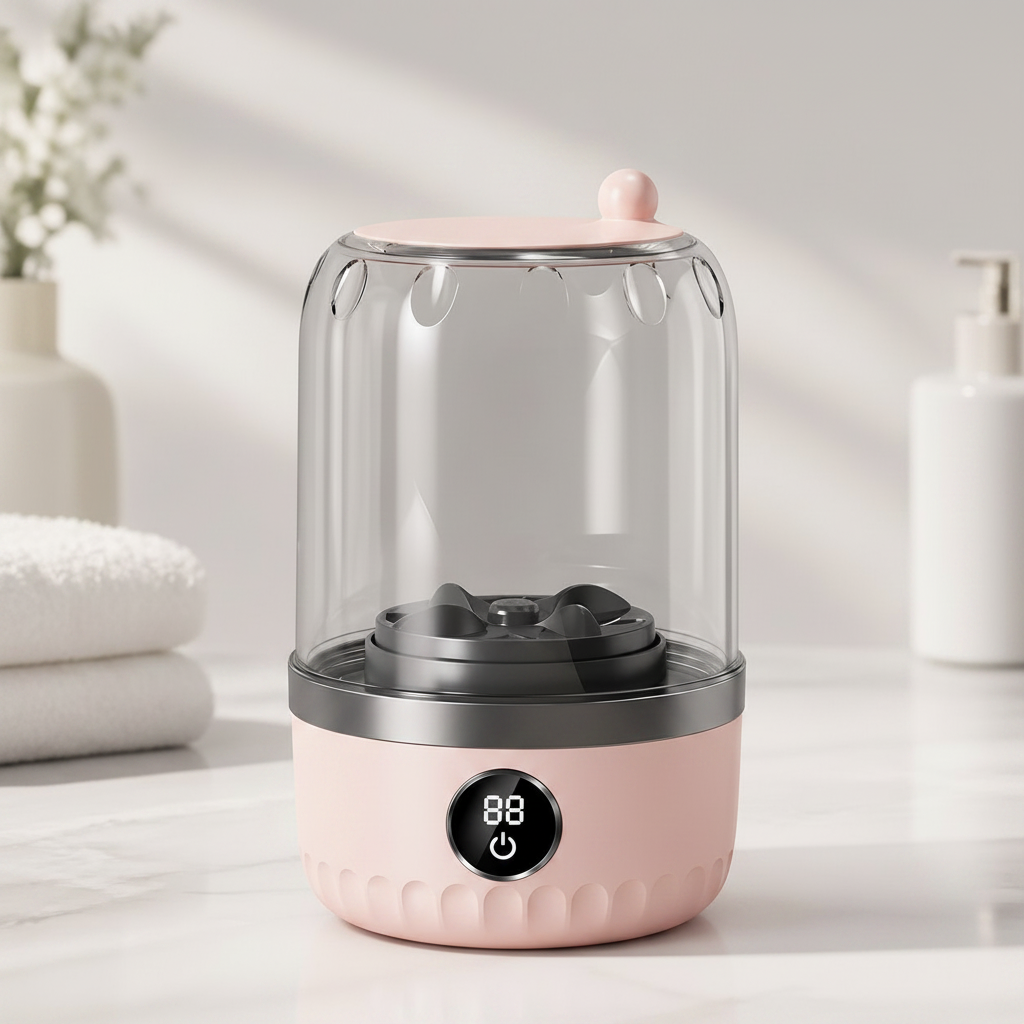 Pink Portable Washing Machine